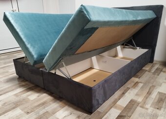 manzelska postel 160x200x45 cm - 3