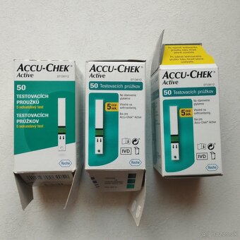 Testovacie prúžky do glukomeru - 3
