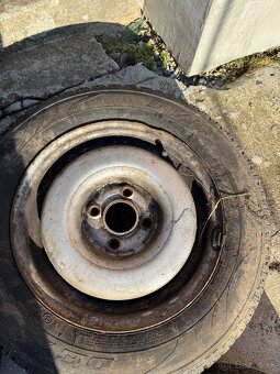 4x100 R13 plechové disky golf mk2 - 3