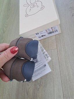 Sandalky chlapcenske kozene v. 22 - 3