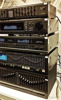 SERIA = 5x graficky Equalizer TECHNICS, antracit, Japan= Eq6 - 3