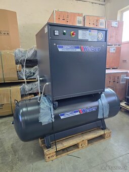 Profesionálny 500L odhlučnený kompresor WEBER - 3