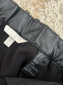 Kožené nohavice H&M - 3