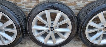 Predám orginal Skoda elektrony 5JA 601 025B , 5x100 r16 - 3