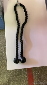 Ergonomické tricepsové tiahlo, jednoručné tiahlá - pár - 3