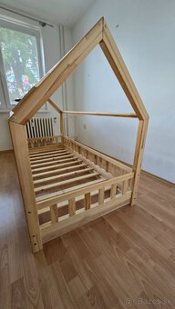 Detská domčeková postielka HAUSBETT LIT CABANE - 3