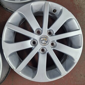 Sada zliatin. diskov originál MAZDA, 6,5Jx16 ET52.5, 5x114.3 - 3