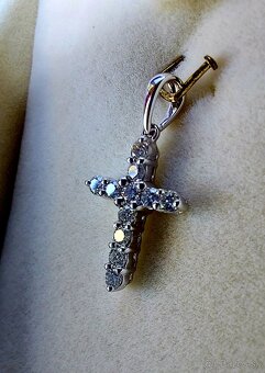 Luxusný diamantovy prívesok z 18k zlata - 3