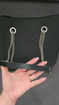 O bag kabelka čierna mini - 3