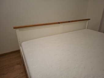 Hemnes Ikea 160x200 s matracom a roštom - 3