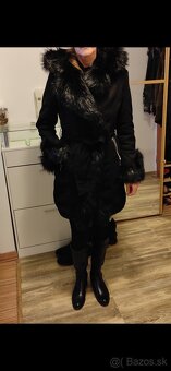 Predám damsku bundu a kabát s kožušínou - 3