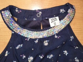 Dievčenské šaty 110 - 3