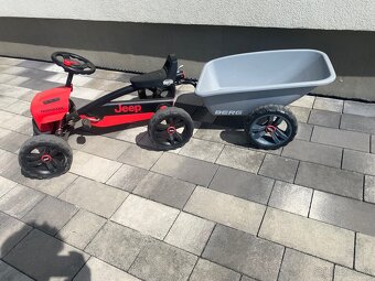 Detské autičko s vlečkou Jeep - 3