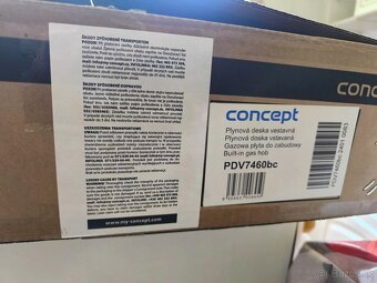 Nová plynová doska Concept - 3