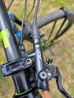 Predám karbonový MTB bicykel CUBE po veľkom servise - 3