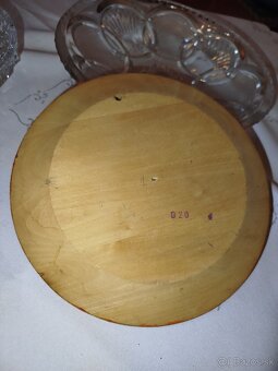 Drevený dekoračný tanier - 3