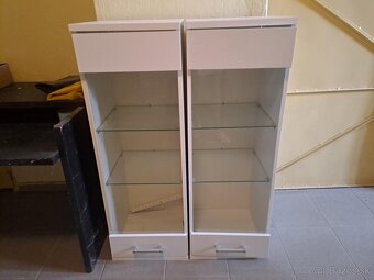 Obyvacia stena- 2x vitrina a stolik pod tv - 3