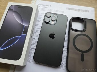 iPhone 16 Pro Max 256 GB čierny titán,top, zaruka do 12/2026 - 3