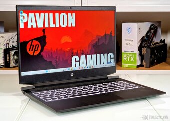 Herný notebook HP GAMING | RTX 3050Ti | Ryzen5 | ZÁRUKA - 3