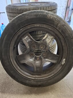 Plechové disky Opel R16 s Letnými pneumatikami 205/55 R16 - 3