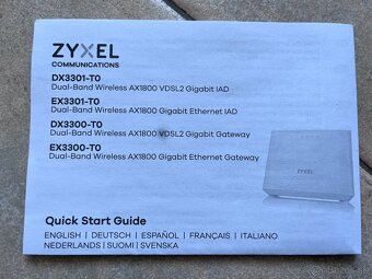 Predám router Zyxel EX3301 Gigabit ethernet - 3