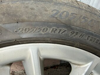17" Elektrony SKODA 5x112 so zimnymi pneu 205/50 R17 - 3