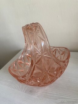 KRIŠTÁLOVÝ KOŠÍK - RUŽOVÝ - 3