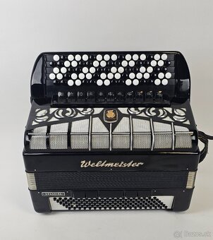 chromatický akordeón Weltmeister Grandina 120 basovy - 3