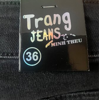 Čierne dámske rifle. - 3