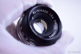 Nikon El-Nikkor 80mm zvacsovaci objektiv 6x6 - 3