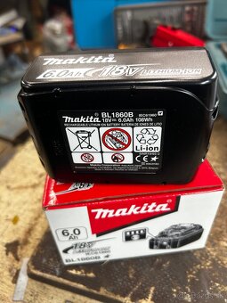 Makita 18V 6Ah baterka momentálne vypredané - 3