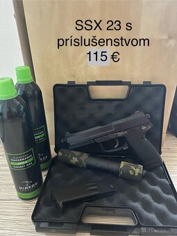 Predám airsoft výbavu od NOVRITSCHA (SSG96, SSP1, SSX23) - 3