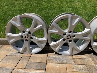 Org Alu disky ŠKODA 5x112 7J ET54 - 3