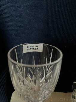 Kryštálová karafa a poháriky - 3