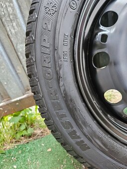 Originálna zimná sada VW - 5x100 r15 + Semperit 185/60 r15 - 3