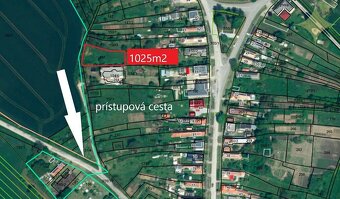 Na predaj stavebný pozemok na RD v obci Tehla, 1025 m² - 3