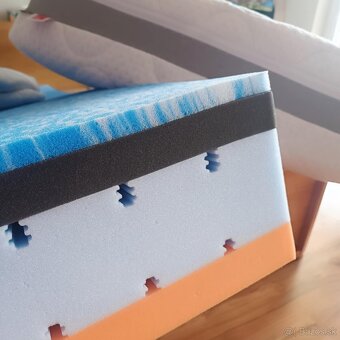 Airspring Bluegel 80×200 cm – ako nové - 3