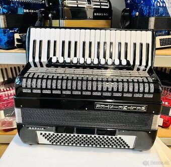 Predám akordeón WELTMEISTERS SAPHIR 120 BASOVÝ VÝBORNÝ STAV - 3