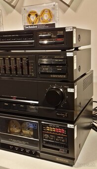 Zostava TECHNICS tuner, equalizer, zosilnovac, 2-deck = A03 - 3