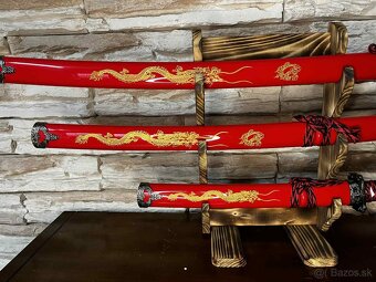 Samurajské meče 3ks - 3