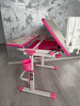 Detský rastúci písací stôl so stoličkou - 3
