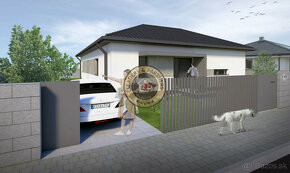 4 izbový RD bungalov, Nové Mokrance - pozemok 500m2 + RD 140 - 3