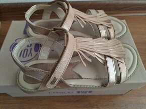 Kožené sandálky LASOCKI YOUNG veľ. 32  béžové 8 € s poštou - 3