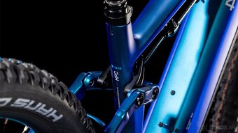 Elektrobicykel cube stereo hybrid 144 blue XL - 3