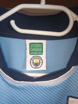 Retro futbalový dres Manchester City - 3