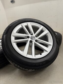 Nepoužitá letná sada Audi A6 C8 - 5x112 R18 , 225/55/18 - 3