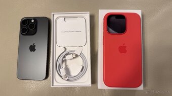 iPhone 15 Pro, Black Titanium, 256GB - 3