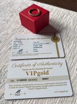 Dámsky briliantový prsteň - 3