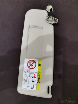 Slnečná clona Jetta/golf 7 lavá strana krémová 5c6857551 - 3