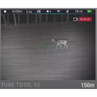 Infiray TD70L V2 + Luna led laser 940nm prísvit TOP - 3